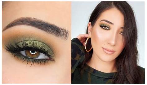 Makeup Looks Olive Green Fall 2017 Eye Tutorial With Step By Step