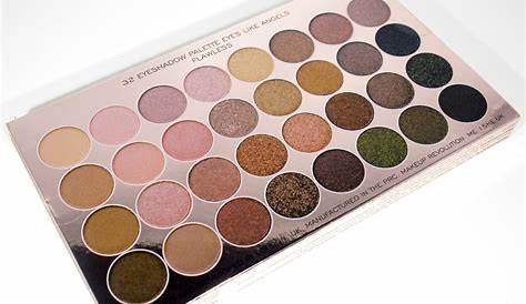 Makeup Revolution Flawless Ultra 32 Eyeshadow Palette Swatches Köp