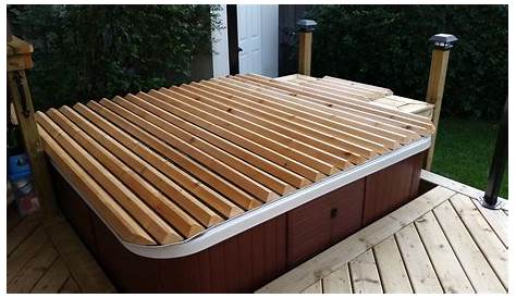 17 Easy Homemade Hot Tub Cover Plans