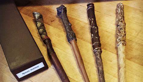 Magic Wands DIY with Clay for Harry Potter's Birthday - Morena's Corner