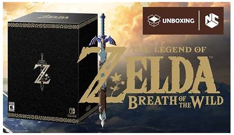 Unboxing The Legend of Zelda: Breath of the Wild Master Edition - YouTube