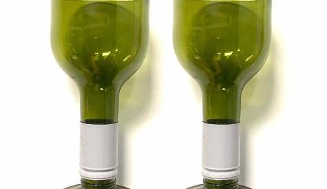 DIY Glasses Made from Wine Bottles - Barware, Candle Holders and More