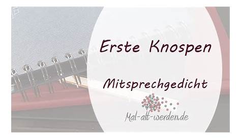 Erste Knospen – Ein Mitsprechgedicht für den Frühlingsanfang