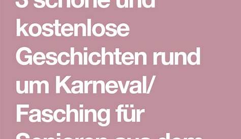 Lernwerkstatt zu Karneval/Fasching/Fastnacht für die Grundschule