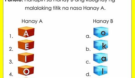 Worksheet Malaki At Maliit Na Titik