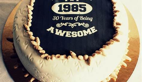 30th Birthday Cake for male | Kitchen Creations | Pinterest | 30th
