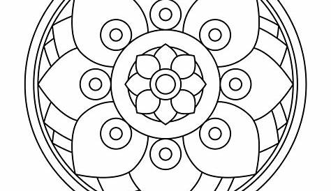mandala 1 | ausmalbildkostenlos.com | Mandala coloring, Mandala