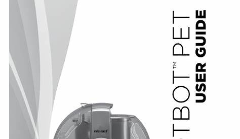 Bissell 33N8 Series Spotbot Pet Portable Deep Cleaner User Guide