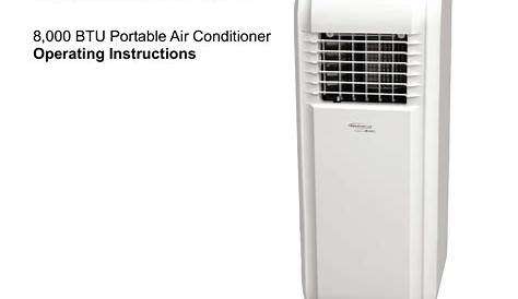 Manual For Soleus Air Conditioner