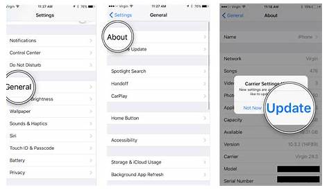 How To Manually Update Your Carrier Settings on Your iPhone