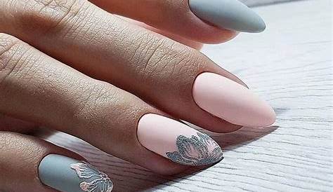 Manucure Rose Et Gris Ongle En Gel 40+ Idées Pour Un Nail Art Parfait