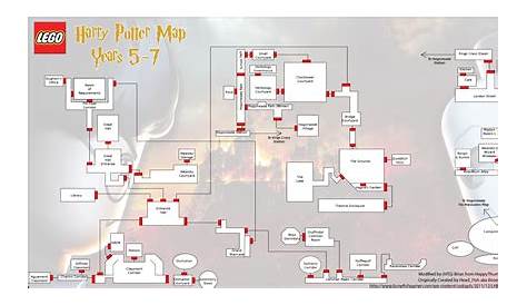 Map Lego Harry Potter 5-7