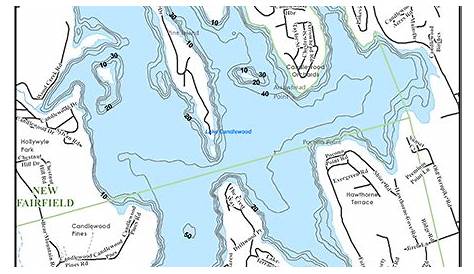 Candlewood Lake Ct Map