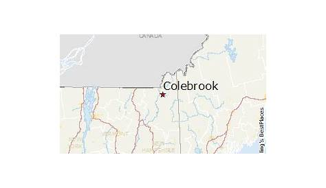 Map Of Colebrook New Hampshire