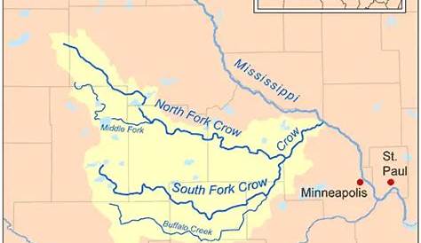 Map Of Crow River In Minnesota
