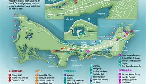 Resort Map Windsong on the Reef Turks and Caicos