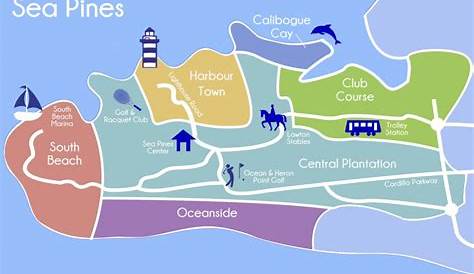 Sea Pines Hilton Head Map Maps For You