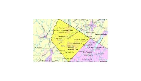 Map of Vernon Township, New Jersey. Download Scientific Diagram