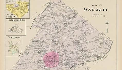 Wallkill New York Street Map 3678003