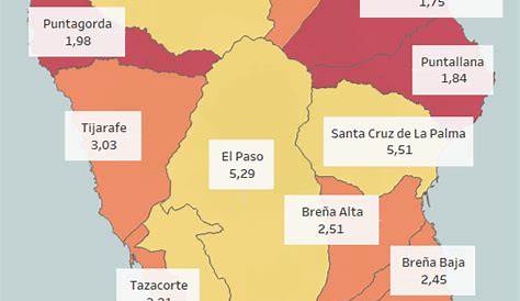 Arriba 104+ Foto Mapa De La Isla De La Palma Con Sus Municipios Actualizar