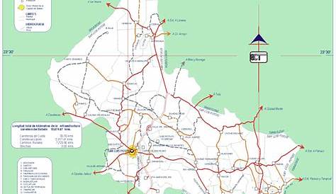 Mapa de municipios de San Luis Potosí | DESCARGAR MAPAS