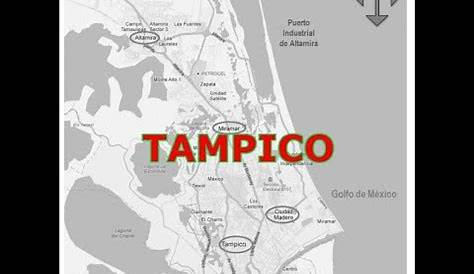 Mapa Tampico | Mapas México y Latinoamerica