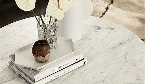 Marble Coffee Table With Books