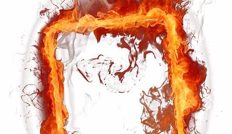 Marco de Fuego PNG transparente - StickPNG