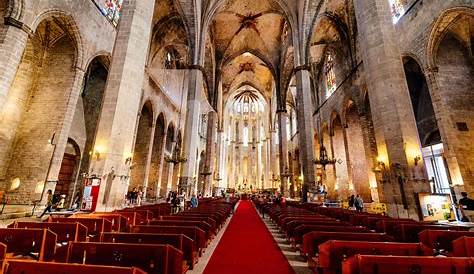 Basilica of Santa Maria del Mar, Barcelona, Spain - GibSpain