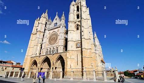 Santa Maria de Regla Cathedral in Leon, Spain. The "Pulchra leonina