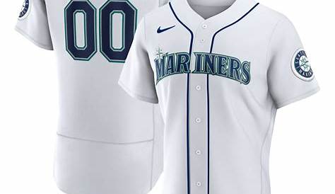 MAJESTIC SEATTLE MARINERS Official MLB Baseball Jersey Shirt Authentic