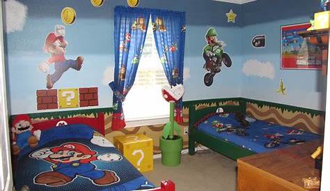 Mario Bros Bedroom Decor