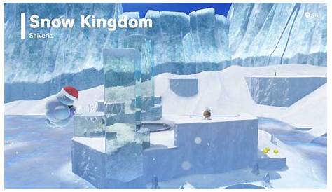 Soluce Super Mario Odyssey - Les Lunes - Pays des Neiges