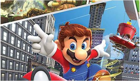 Super Mario Odyssey: E3 2017 trailer, 3 amiibo, screens, multiplayer