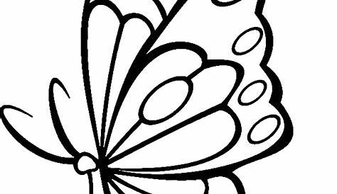 Dibujo De Mariposa Para Colorear - Ultra Coloring Pages