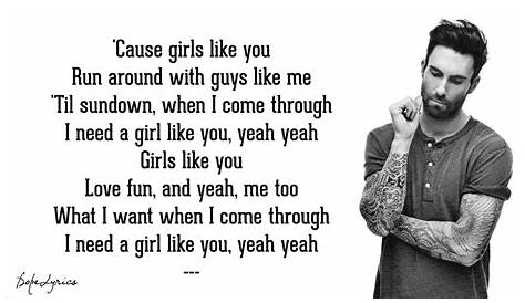 Maroon 5 Ft Cardi B Girls Like You Lyrics tube