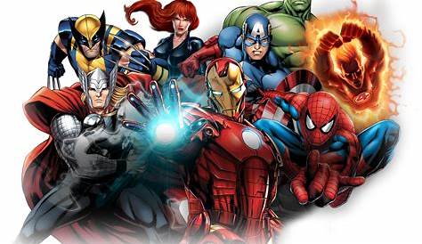 Marvel PNG - Marvel Heroes Transparent Clipart Images, Free Download