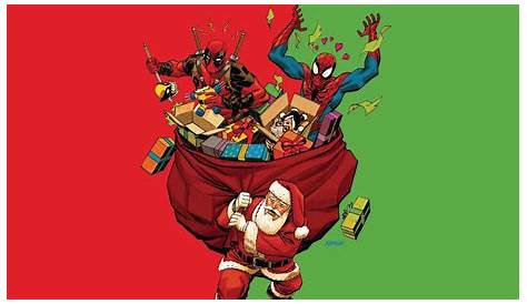 Marvel Christmas Desktop Wallpaper