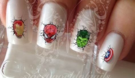 Marvel Nail Art Stickers: A Fun And Creative Way To Express Your