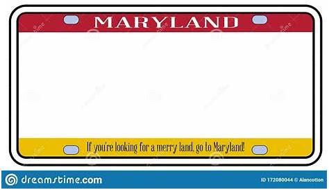 Blank Maryland License Plate Wall Tapestry by HomeStead CafePress