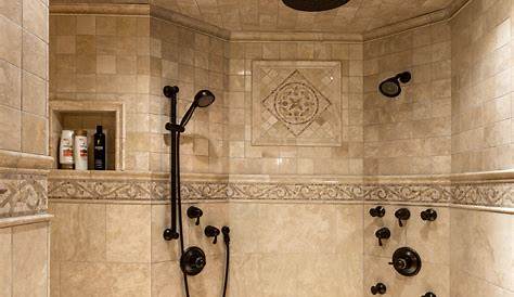 Master custom tile shower | Dream houses | Pinterest | Bathroom remodel