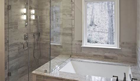Caivano Master Bath Remodel. Beautiful Shower/Tub combination with