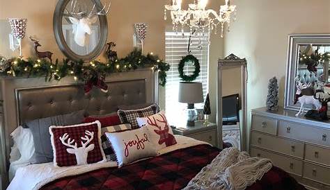 Cozy Master Bedroom Christmas Decor Tour The Southern Thing