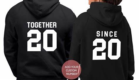 Forever In Love Couple Hoodies, Matching Couples Hoodies, Anniversary