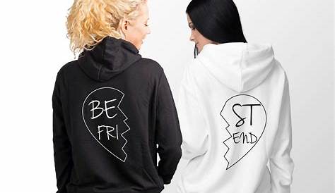 Matching Hoodies For 3 Best Friends - Couple Outfits