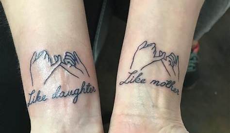 40+ Best Mother and Daughter Tattoos - HARUNMUDAK