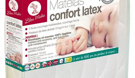 Matelas Confort Bebe Bébé 60x120 Cm Adoptez Nos