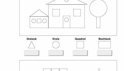 Spiegele die Figuren! - Geometrie 2. Klasse Preschool Writing