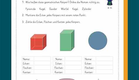 the worksheet for geometric shapes and their corresponding colors are