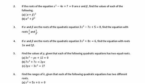 Mathematics Form 4 Chapter 1 Exercise With Answer
